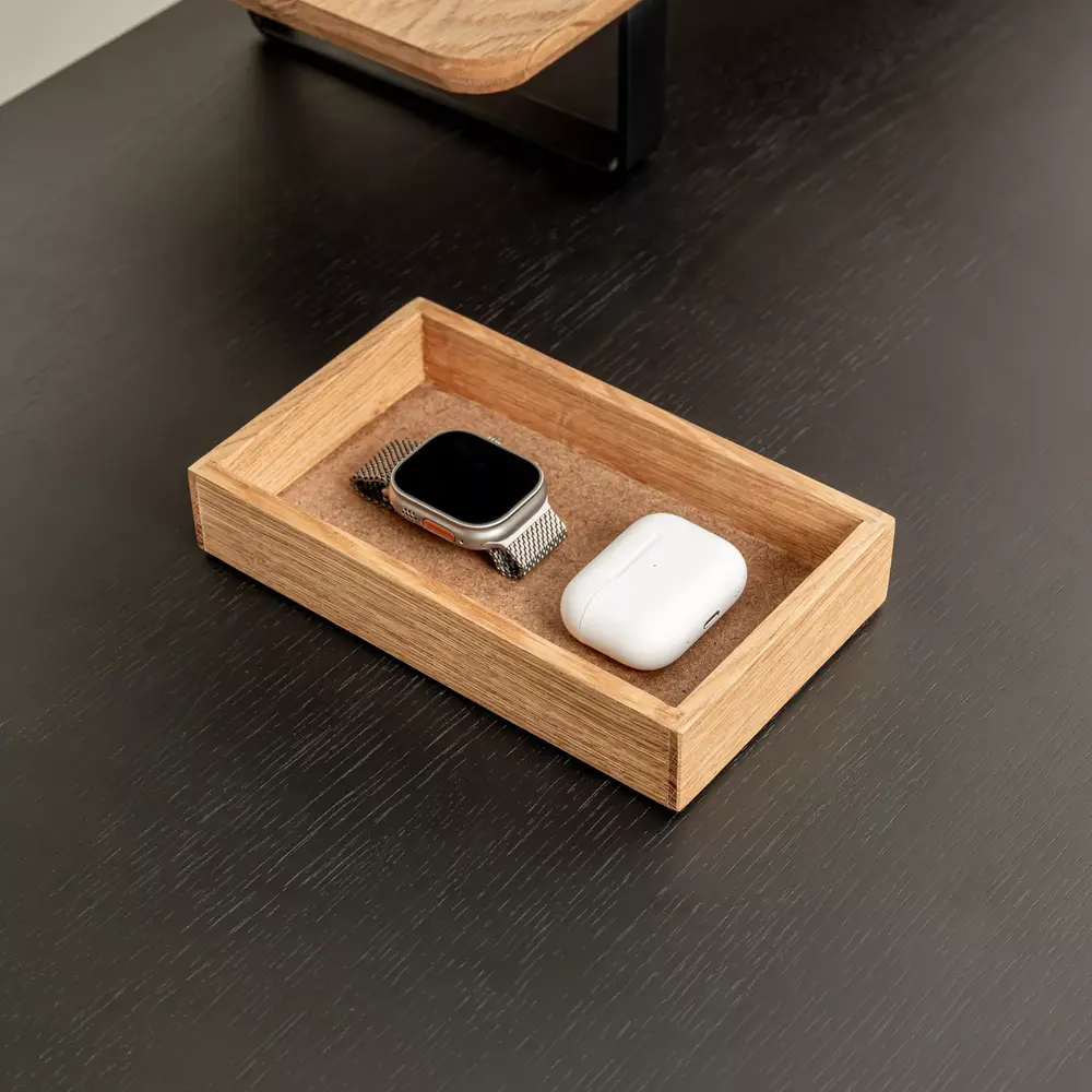 Valley Tray (36 × 20 × 3,7 cm - Natural OAK - Mới, Full box, Chính hãng) (NDTR25VALE01NT)