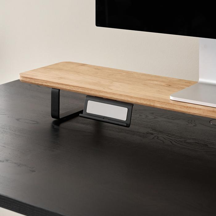 Giá đỡ Tablet gắn kệ màn hình Shelflinks - By NiceDesign (Đen - Mới, Full box, Chính hãng) (NDST24TABH01)
