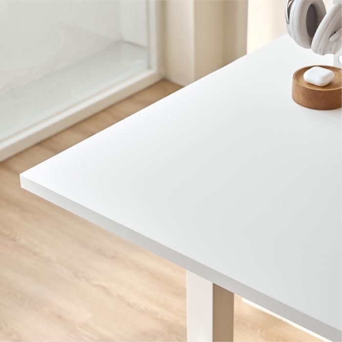 Bàn nâng hạ Pure Fansi - By NiceDesign (Mặt bàn 160x75cm, màu trắng - Khung vuông trắng - Mới, Full box, Chính hãng)