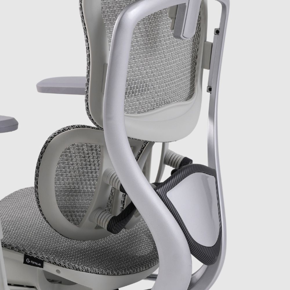 Ghế Công Thái Học GAMI Crom (Không Kèm Kê Chân - Carbon Grey - Mới, Full box, Chính hãng)