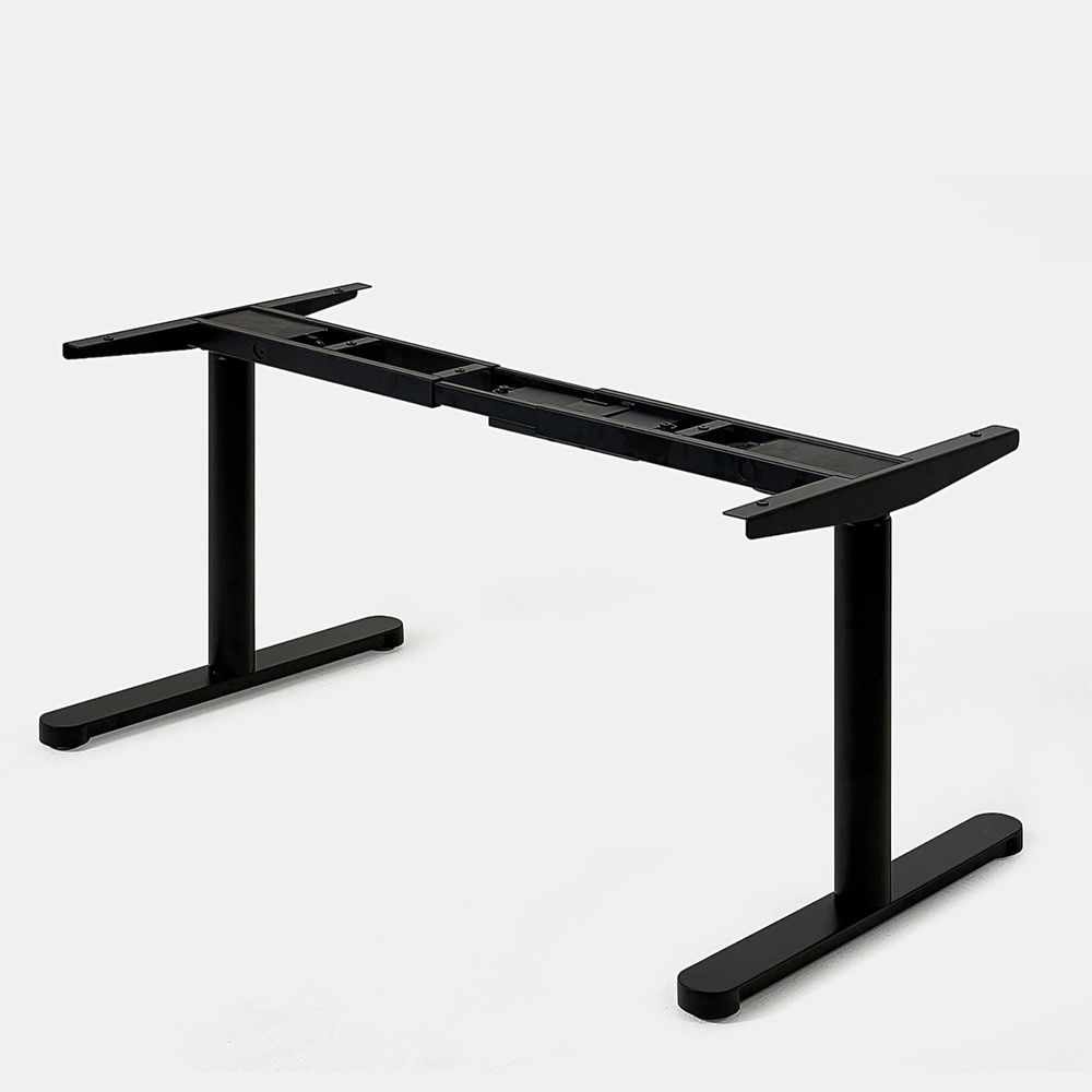 Khung bàn nâng hạ Oasis - By NiceDesign (Khung tròn đen - Mới, Full box, Chính hãng) (NDAF23ASIS01)