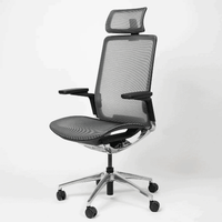 Ghế Công Thái Học HyperWork Sleek (Kèm Tựa Đầu - Black - Mới, Full box, Chính hãng)