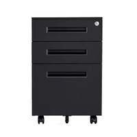 Hộc tủ tài liệu di động ERM-04 (Black - Mới, Full box, Chính hãng)