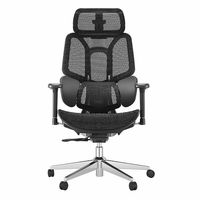 Ghế Công Thái Học Manson Hbada E3 Pro (Không Kê Chân - Black - Mới, Full box, Chính hãng)