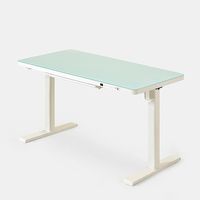 Bàn nâng hạ Peal - By NiceDesign (White - Glass - Mới, Full box, Chính hãng) (NDSD24PEAL02)