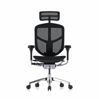 Ghế Công Thái Học Ergohuman Enjoy Elite Gen 2 (Black - Mới, Full box, Nhập khẩu)