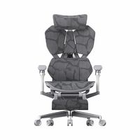 Ghế công thái học SIHOO Xiaoqi X5 - Ergonomic Gaming Chair (X5 Pro - White - Grey - Mới, Full box, Chính hãng)