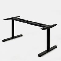 Khung bàn nâng hạ Oasis - By NiceDesign (Black - Mới, Full box, Chính hãng) (NDAF23ASIS01)