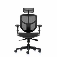Ghế công thái học Ergohuman Enjoy Basic 2 (Black - Mới, Full box, Nhập khẩu)