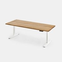 Bàn nâng hạ Noble Oasis - By NiceDesign (Oak - White - Mới, Full box, Chính hãng) (NDSD24OASI02)