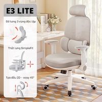 Ghế Công Thái Học Manson E3 Lite (Gray - Mới, Full box, Chính hãng)