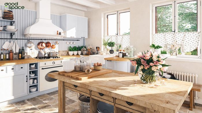 Mẹo nhỏ trang trí nhà bếp đẹp mắt, đơn giản, tiện nghi