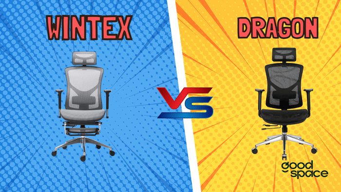 So sánh lưới Wintex và lưới Dragon trên ghế công thái học