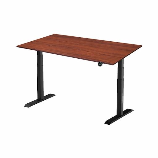 Bàn làm việc nâng hạ HyperWork ATLAS Mặt Bàn Vân Gỗ - 160x75x2.5cm