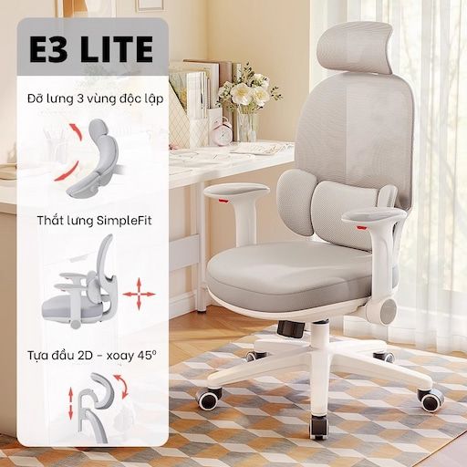 Ghế Công Thái Học Manson E3 Lite