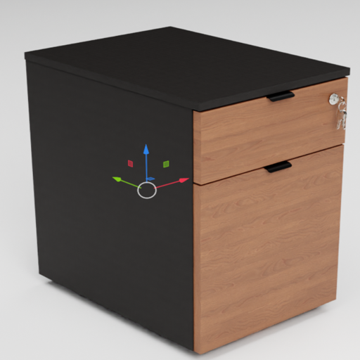 Hộc tủ tài liệu 2 ngăn Alexa - By NiceDesign