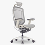 Ghế Công Thái Học GT Chair Marrit X Khung Trắng - Lưới Xám