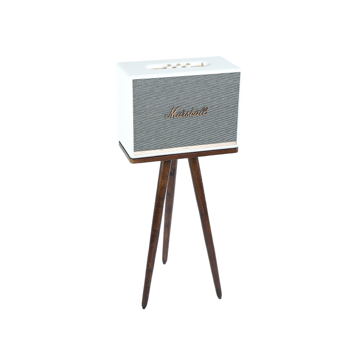 Chân loa Marshall - Gỗ Tần Bì (Size M - Gỗ nâu - Mới, Full box, Chính hãng)