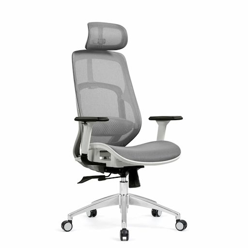 Ghế công thái học HyperWork Airy (Gray - Mới, Full box, Chính hãng)