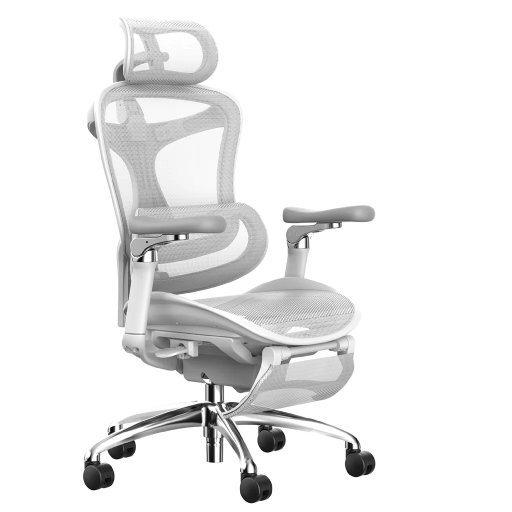 Ghế Công Thái Học Sihoo A3 - Doro C300 (Có Kê Chân - White - Mới, Full box, Nhập khẩu)