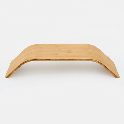 Kệ màn hình The Deti - By NiceDesign (Vàng gỗ tự nhiên - Mới, Full box, Chính hãng) (TheDeti01)