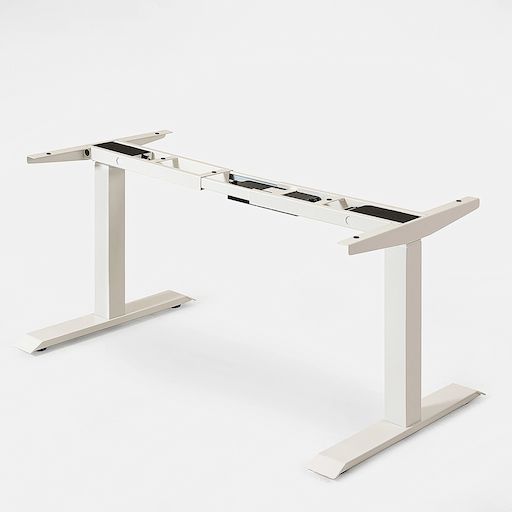 Khung bàn nâng hạ Grande - By NiceDesign (Khung Vuông - Trắng - Mới, Full box, Chính hãng) (NDAF23GRAN02)