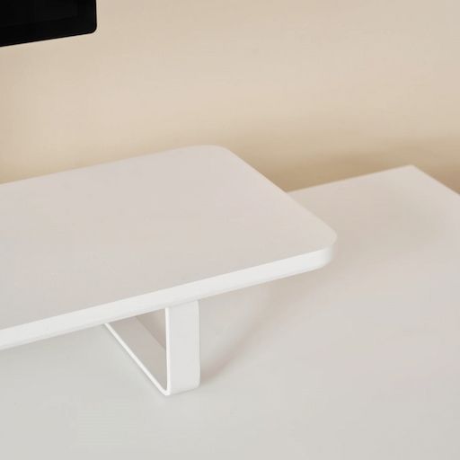 Kệ màn hình The Sil 2.0 - By NiceDesign (Size L - White - Mới, Full box, Chính hãng) (NDDS24SSIL08)