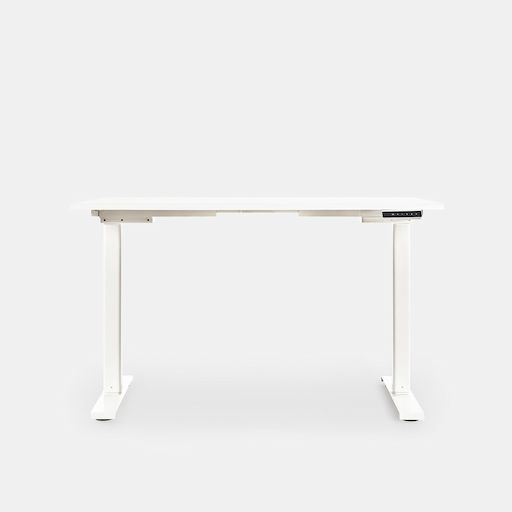 Bàn nâng hạ Pure Edge - By NiceDesign (140x70cm - Khung trắng - Mới, Full box, Chính hãng) (NDAF24PUED04)