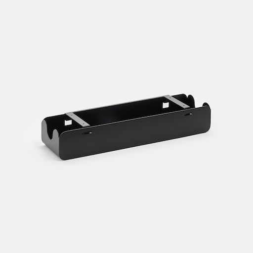 Hộp quản lý dây điện Forrest - By NiceDesign (60x12.3x15.5cm - Đen - Mới, Full box, Chính hãng)