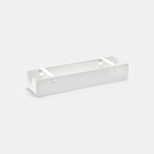 Hộp quản lý dây điện Forrest - By NiceDesign (100x12.3x15.5cm - Trắng - Mới, Full box, Chính hãng) (NDCM24FRST04)