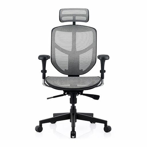 Ghế công thái học Ergohuman Enjoy Basic 2 (Gray - Mới, Full box, Nhập khẩu)