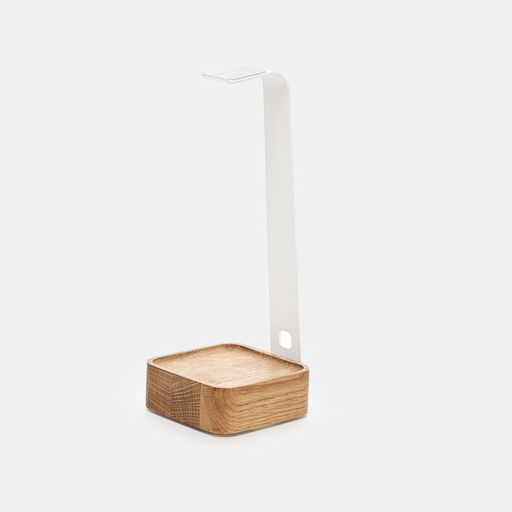 Giá treo tai nghe Rhythm - By NiceDesign (Thép_Đen - Trắng - Mới, Full box, Chính hãng) (NDST24RHYT02)