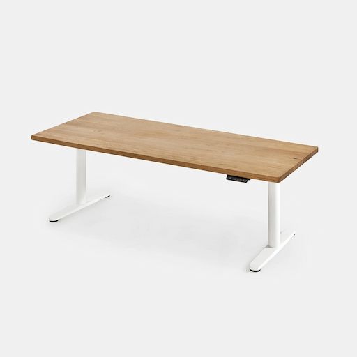 Bàn nâng hạ Noble Oasis - By NiceDesign (Oak - White - Mới, Full box, Chính hãng) (NDSD24OASI02)