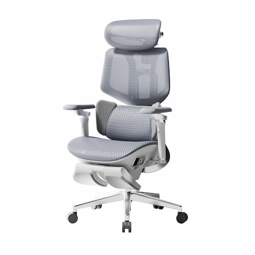 Ghế Công Thái Học Manson X7 Smart Electric (All Grey - Mới, Full box, Chính hãng)